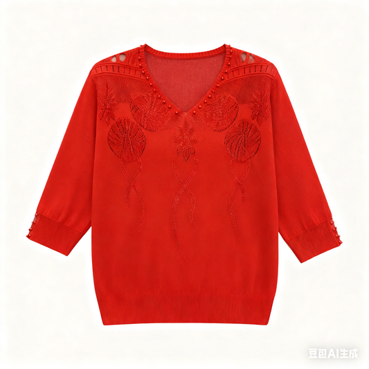 【M-5XL】2025 nowy, zimowy sweter z lodowego jedwabiu