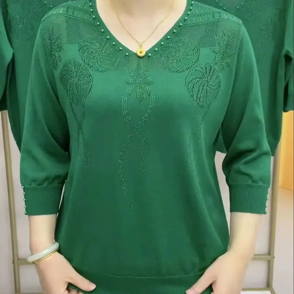 【M-5XL】2025 nowy, zimowy sweter z lodowego jedwabiu
