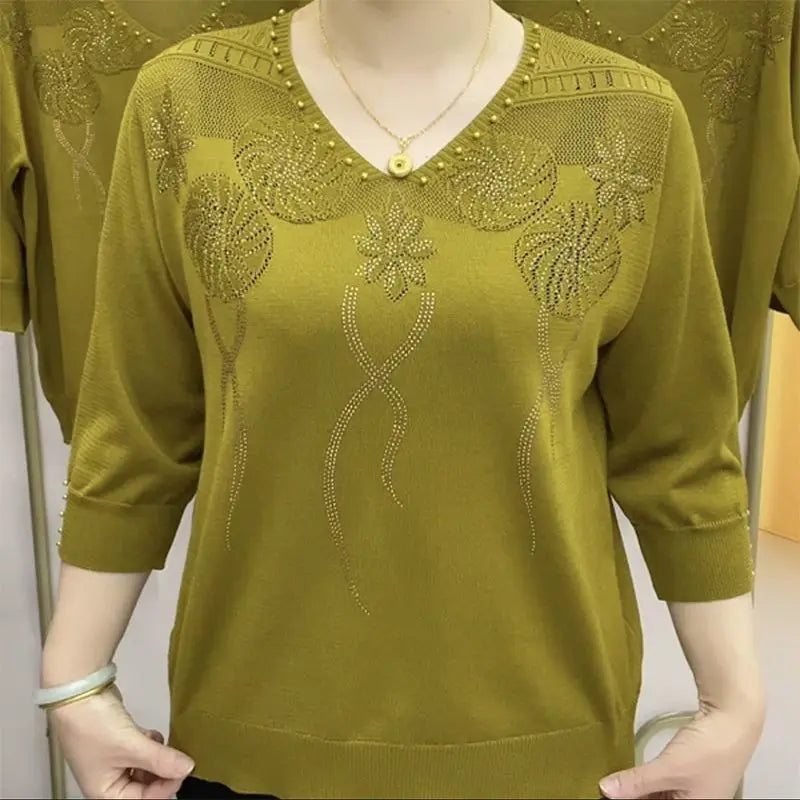 【M-5XL】2025 nowy, zimowy sweter z lodowego jedwabiu