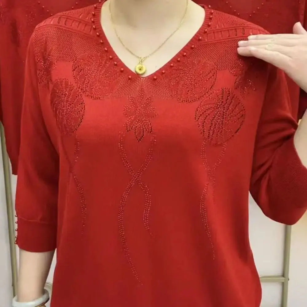 【M-5XL】2025 nowy, zimowy sweter z lodowego jedwabiu