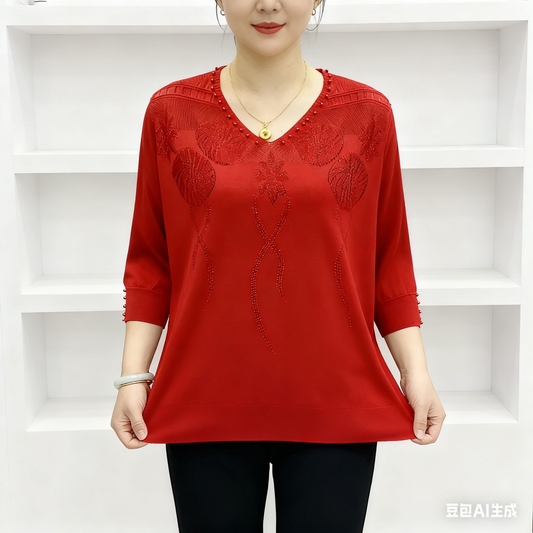 【M-5XL】2025 nowy, zimowy sweter z lodowego jedwabiu